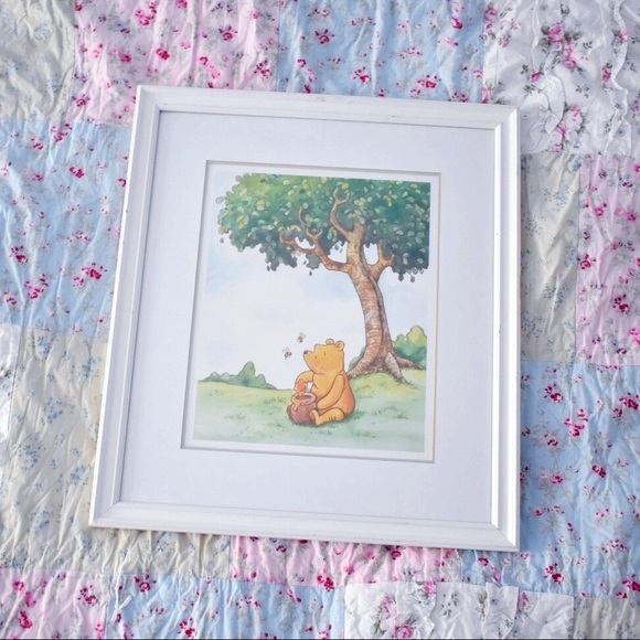 Vintage Pooh framed print - Picture 3 of 7